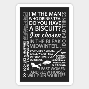 Peaky Blinders Quotes Magnet